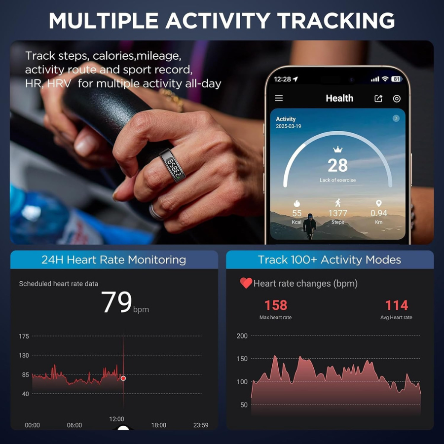 Sleep Insights With Smart Ring And Pro View Energy Clarity