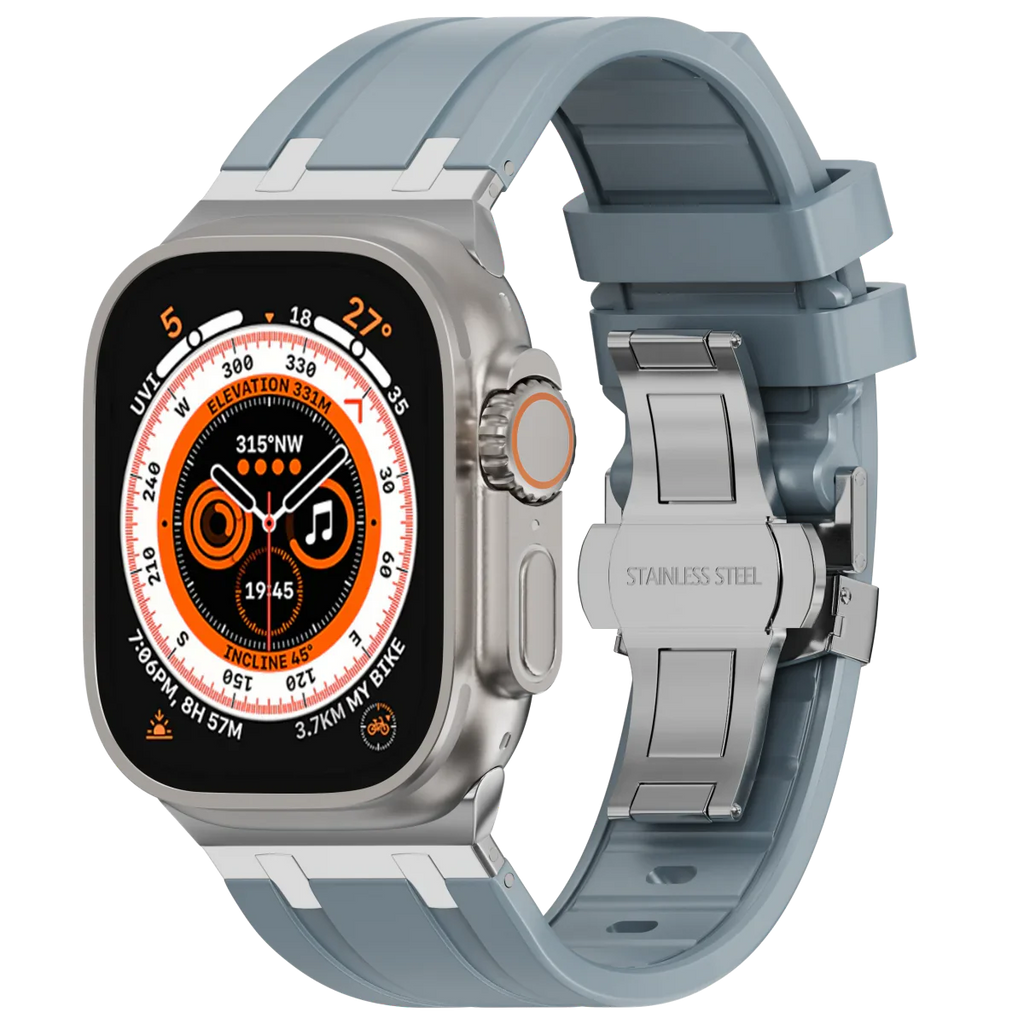 Vellora silikonový pásek s motýlkovou sponou pro Apple Watch | Petprovac