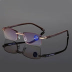 New Sapphire High Hardness Anti-Blue Dual-Use Reading Glasses