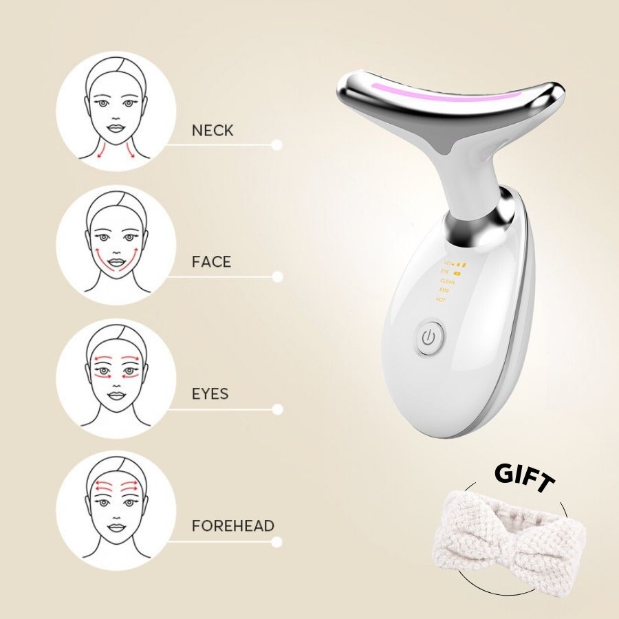 VitaTone 3-in-1 Facial Toning Device | At-Home Lift, Firm & Rejuvenate in 5 Minutes