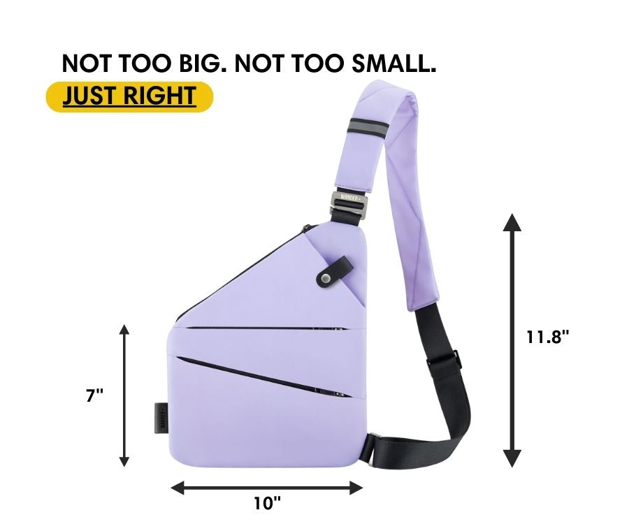 Anti-Theft Travel Bag – Hidden Zippers and Front-Facing Security
