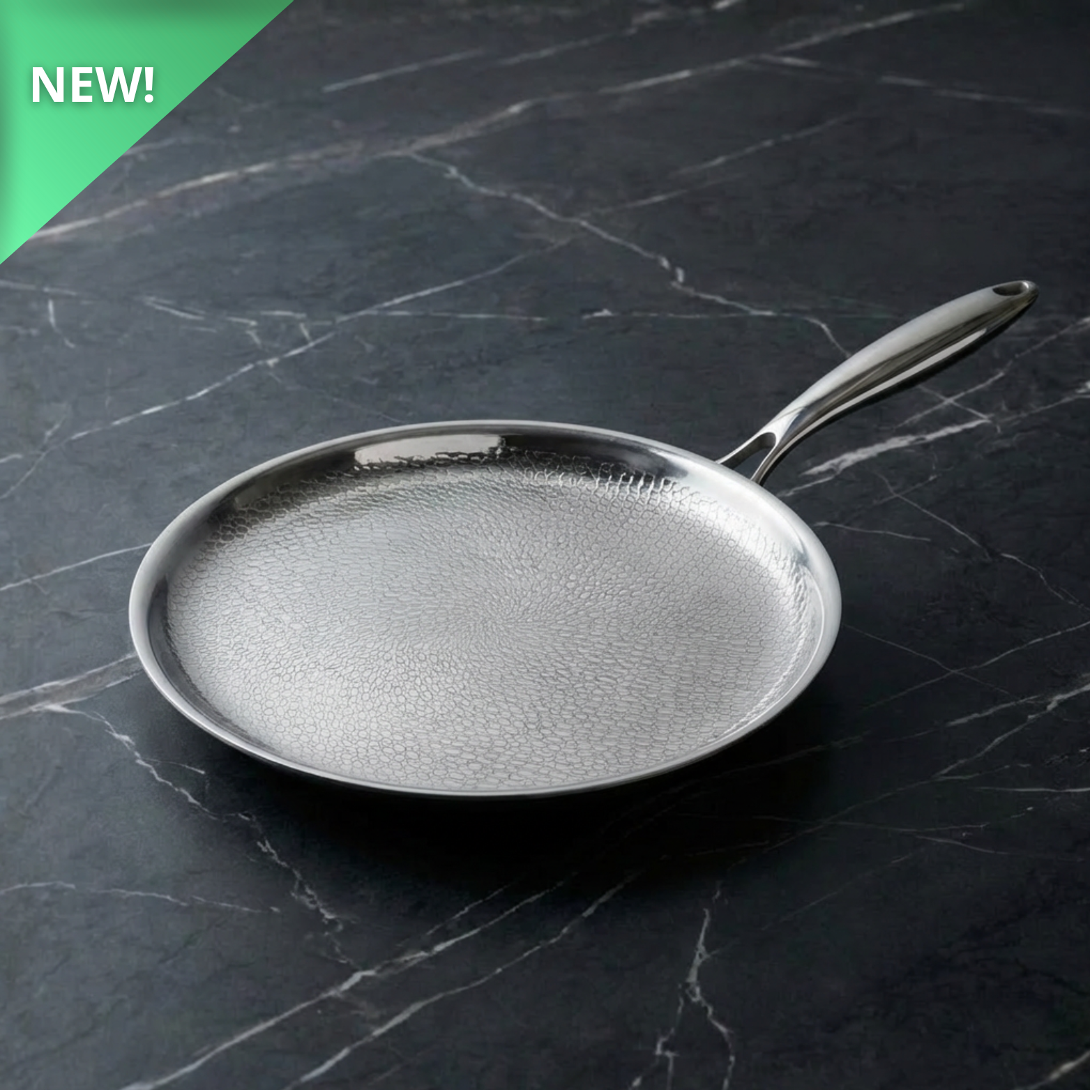 Pure Titanium Deep Frying Pan Uncoated Cookware For Everyday Use