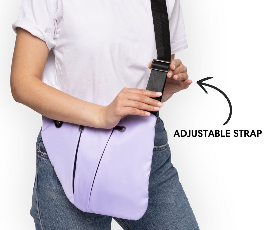 Anti-Theft Travel Bag – Hidden Zippers and Front-Facing Security