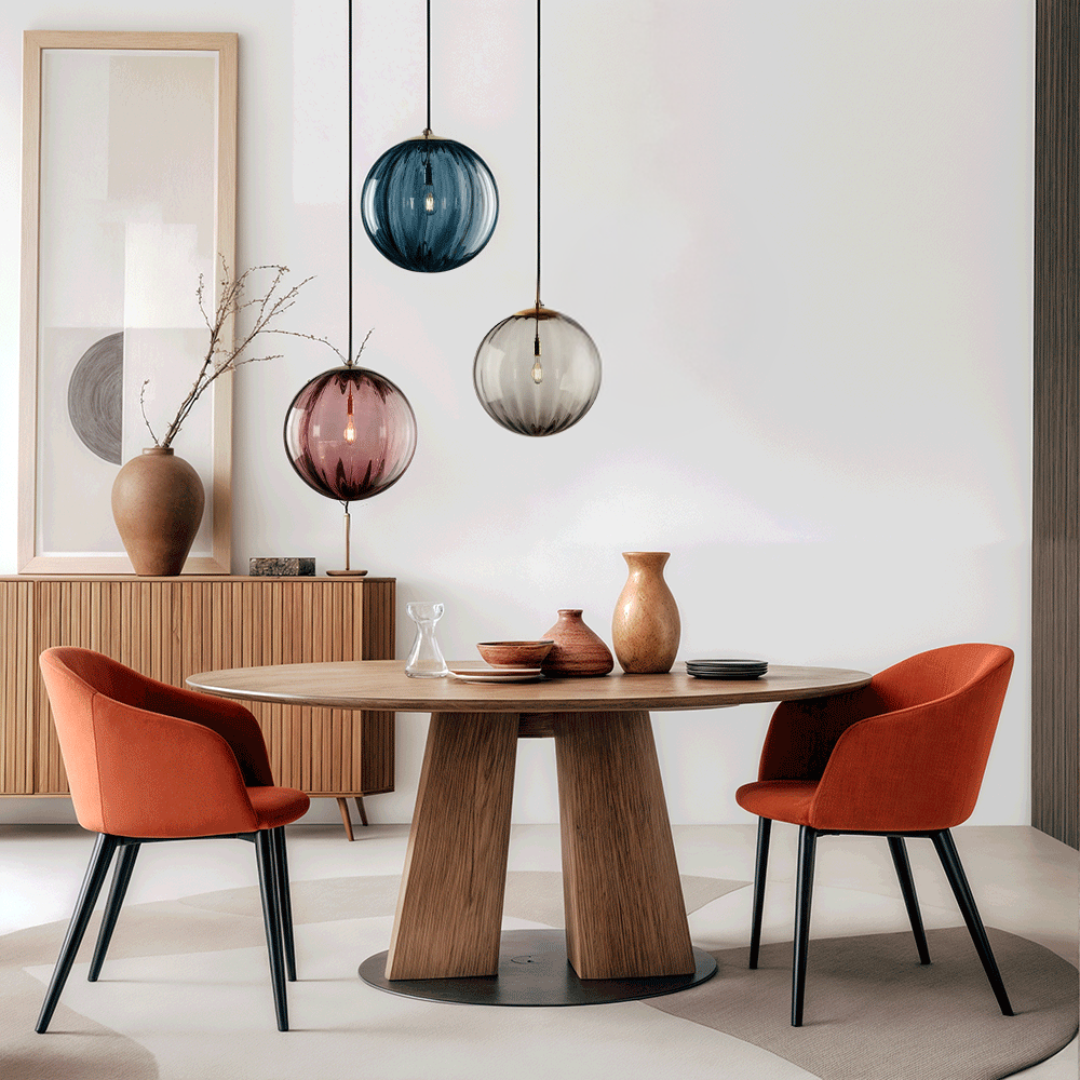 Lampade a sospensione in vetro Lumera