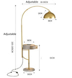 Lampă de podea Marisol Arch pentru decor contemporan al casei