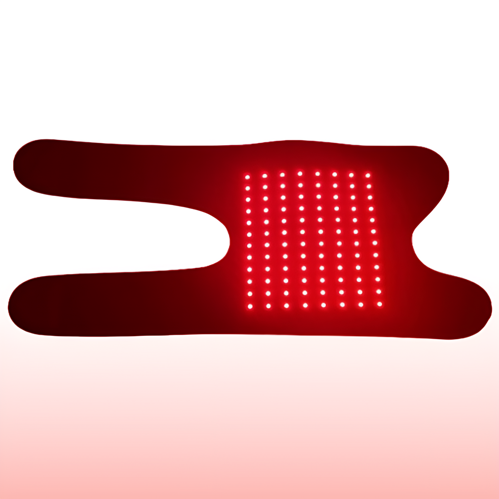 Faja para rodilla recargable LumaKnee con luz roja para alivio de la artritis y las articulaciones