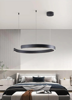 נברשת LED עגולה AerisGlow לחדר מגורים מודרני