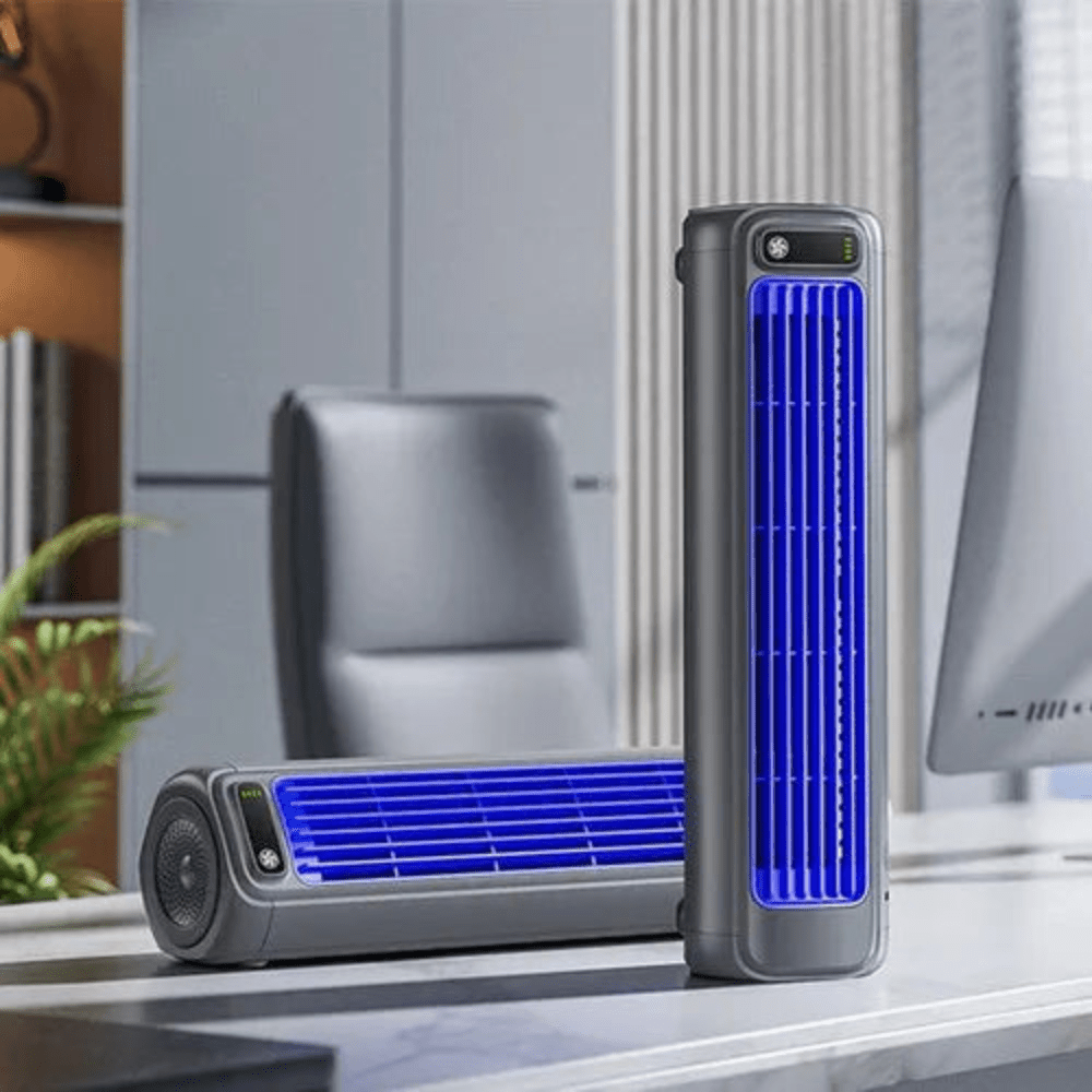 Compact kitchen fan for pleasant freshness on hot days