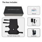 NovaPulse-jalan ja nilkan punaisen valon hoitovyö kotikäyttöön