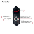 NovaPulse-jalan ja nilkan punaisen valon hoitovyö kotikäyttöön