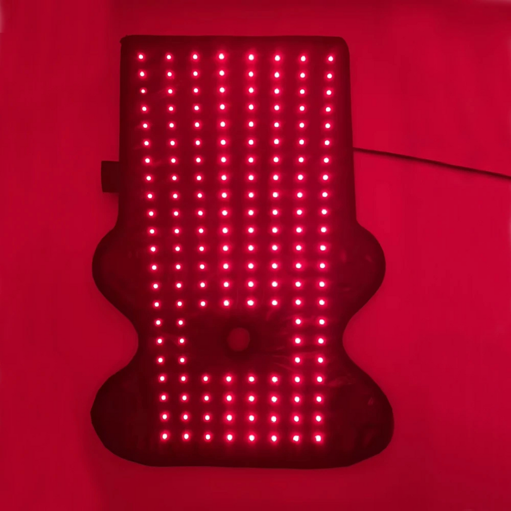 LumaPulse fod- og ankelrødt lys terapi bælte til hjemmebrug med smertelindring