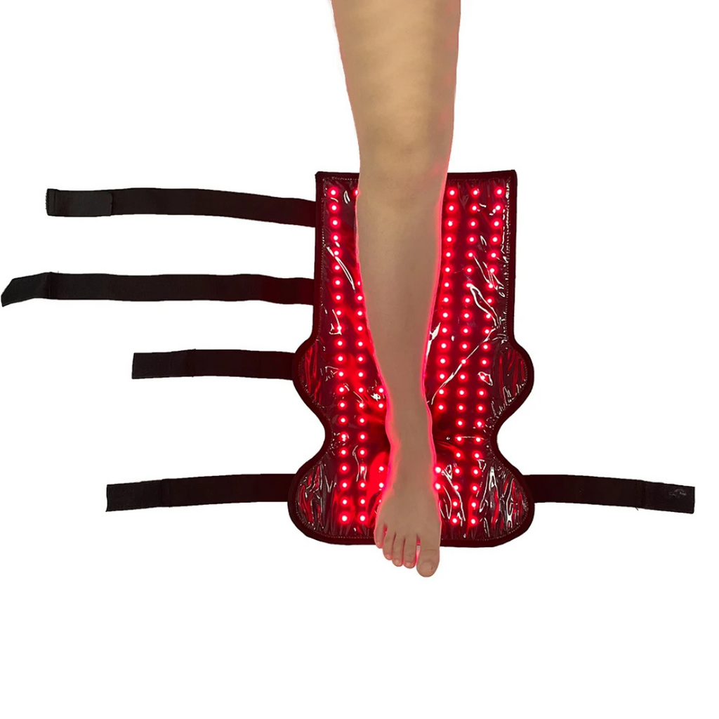 At Home Red Light Foot Ankle Wrap For Athletes Easy Setup