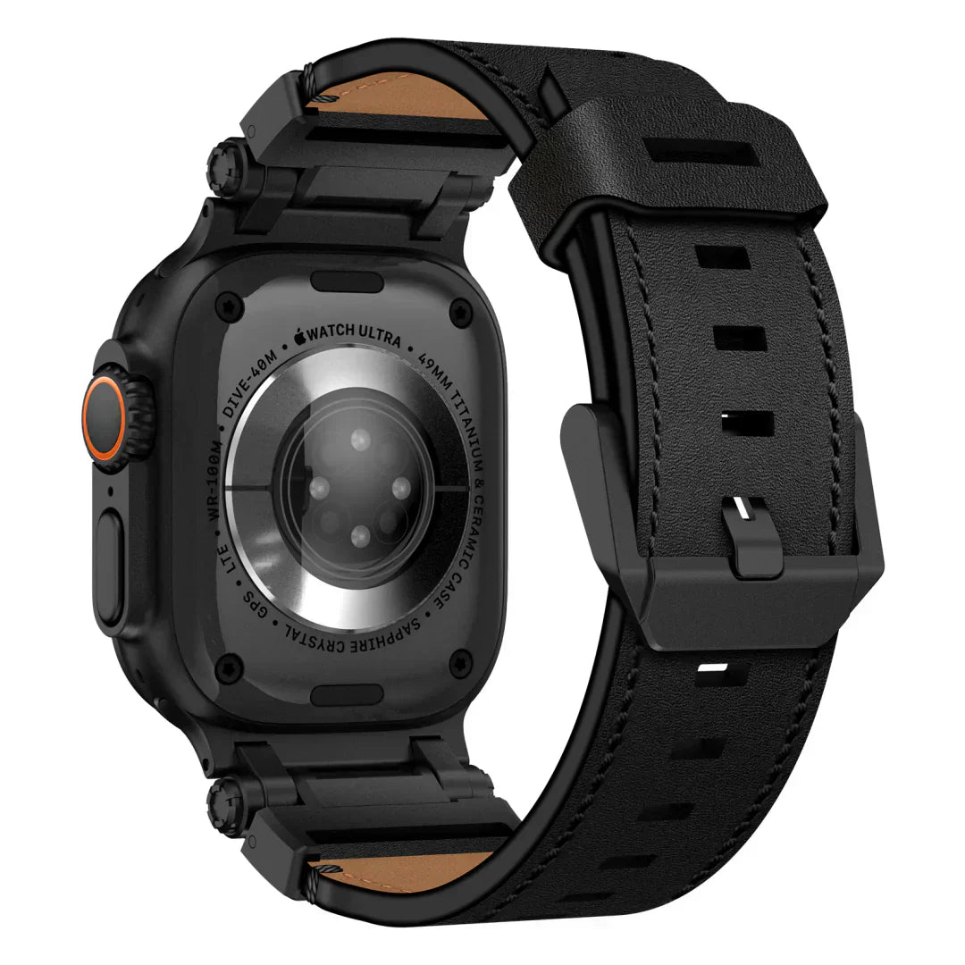 Kenvor Läderrem med Titananslutning för Apple Watch | Petprovac