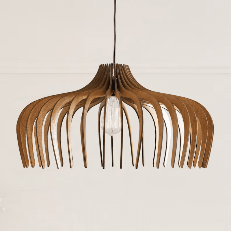 Rowan | Holz-Kronleuchter