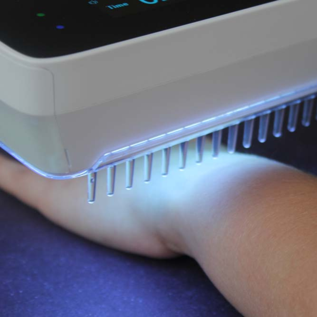 Dispositivo portatile per fototerapia UVB Philips 9W per psoriasi