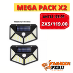 LumaGuard Øko Solbevægelsessensor LED Sikkerhedslampe