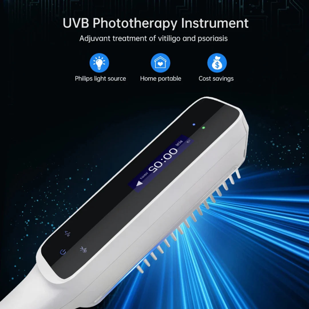 AureaBeam Handheld UVB Narrowband Phototherapy Lamp