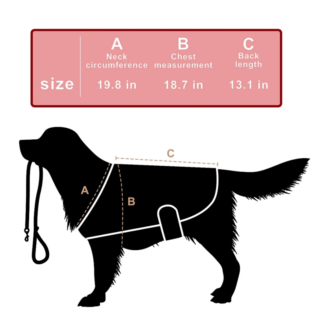 Pet Infrared Light Therapy Coat For Dogs And Cats Pain Relief At Home