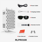 RLPRO Nine Wave Rotlicht-Panel für Hautgesundheit zu Hause