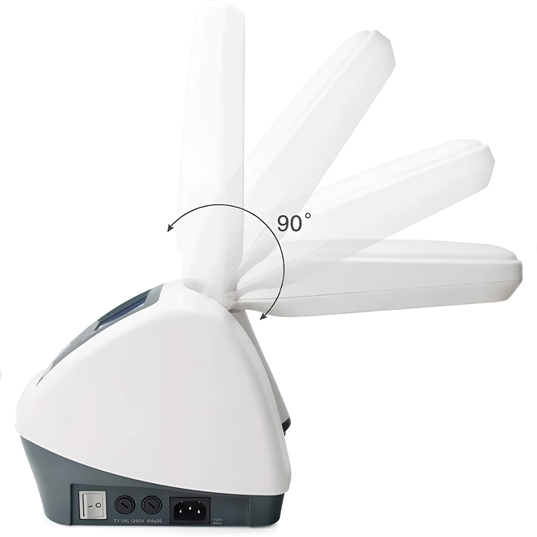 مصباح نوفالوكس للعلاج الضوئي المنزلي بالأشعة فوق البنفسجية ب لعلاج الصدفية، البهاق، والأكزيما