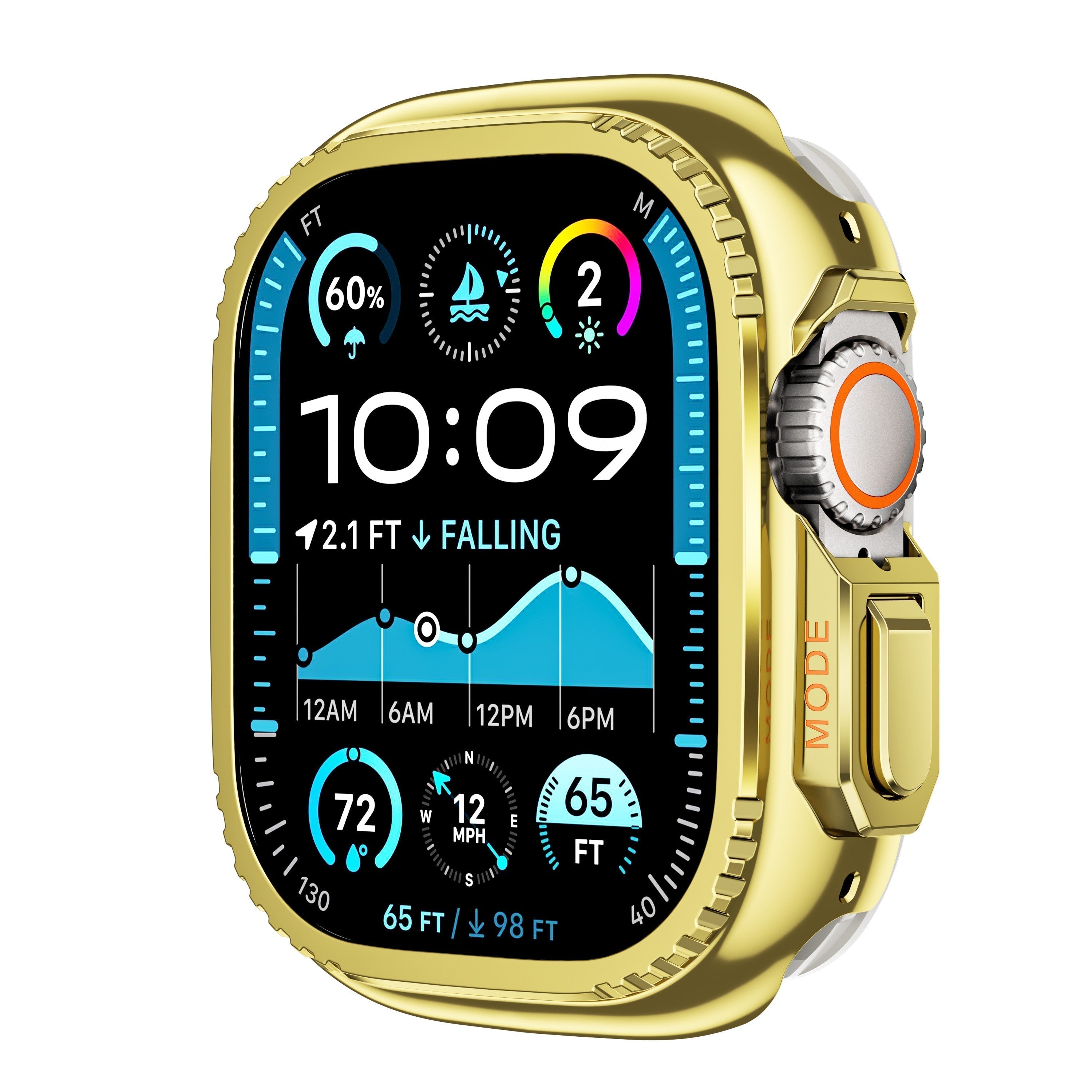 Valorn Robustes Gehäuse aus Titanlegierung für Apple Watch