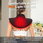 Enveloppement d'épaule – Thérapie par lumière rouge portable pour le soulagement du cou, des épaules et du haut du dos