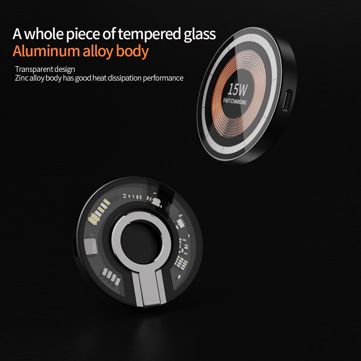 AeroCharge | Magneettinen nopea lataus taitettava teline