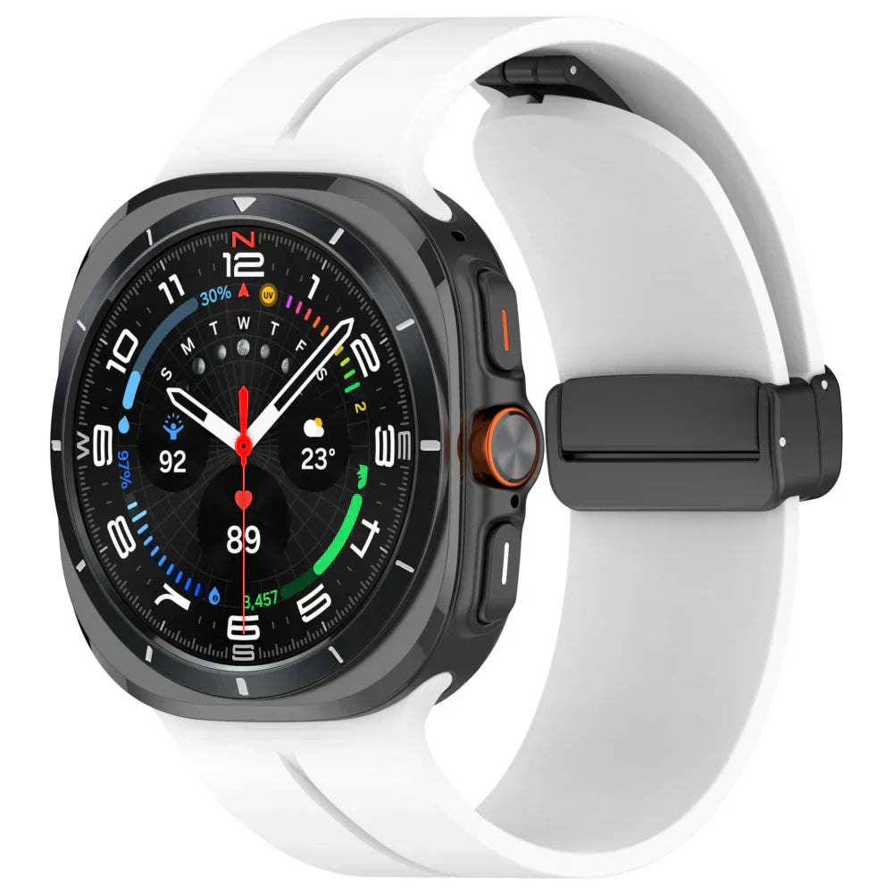 Nuvio シリコン磁気ストラップ for Samsung Galaxy Watch Ultra | Petprovac