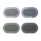 アウレア クイックドライ バスマット プラッシュ 吸収性 ラグ ラグジュアリー