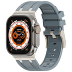 Deluxe Aurion Metal Head Silicone Band for Apple Watch | Petprovac