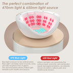 Blue And Red LED Nail Care Light For Fingers And Toes