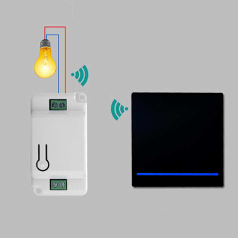 Wireless Light Switch Receiver Kit For Easy Home Lighting Control And Remote Convenience
