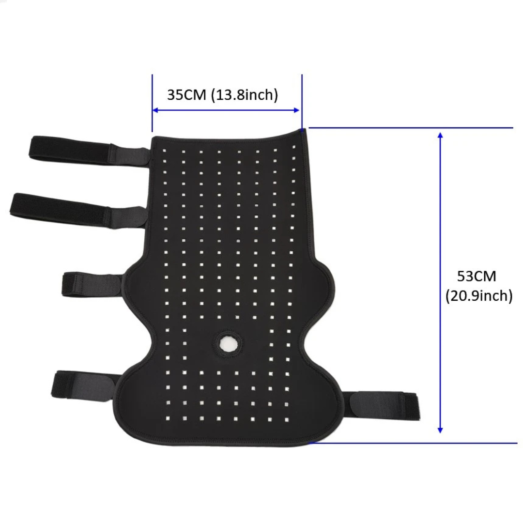 NovaPulse-jalan ja nilkan punaisen valon hoitovyö kotikäyttöön