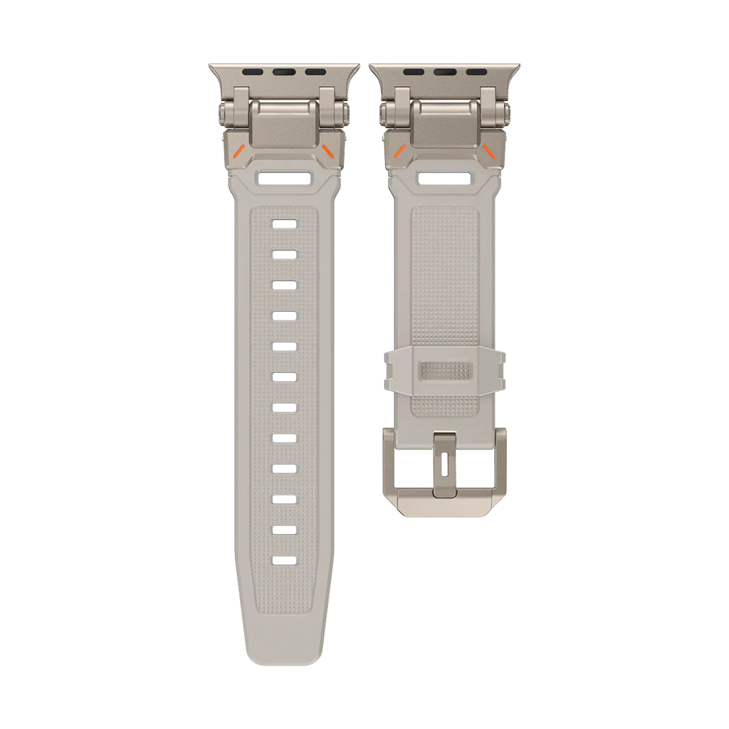 Meron Titanium-Head Silicone Band for Apple Watch | Petprovac