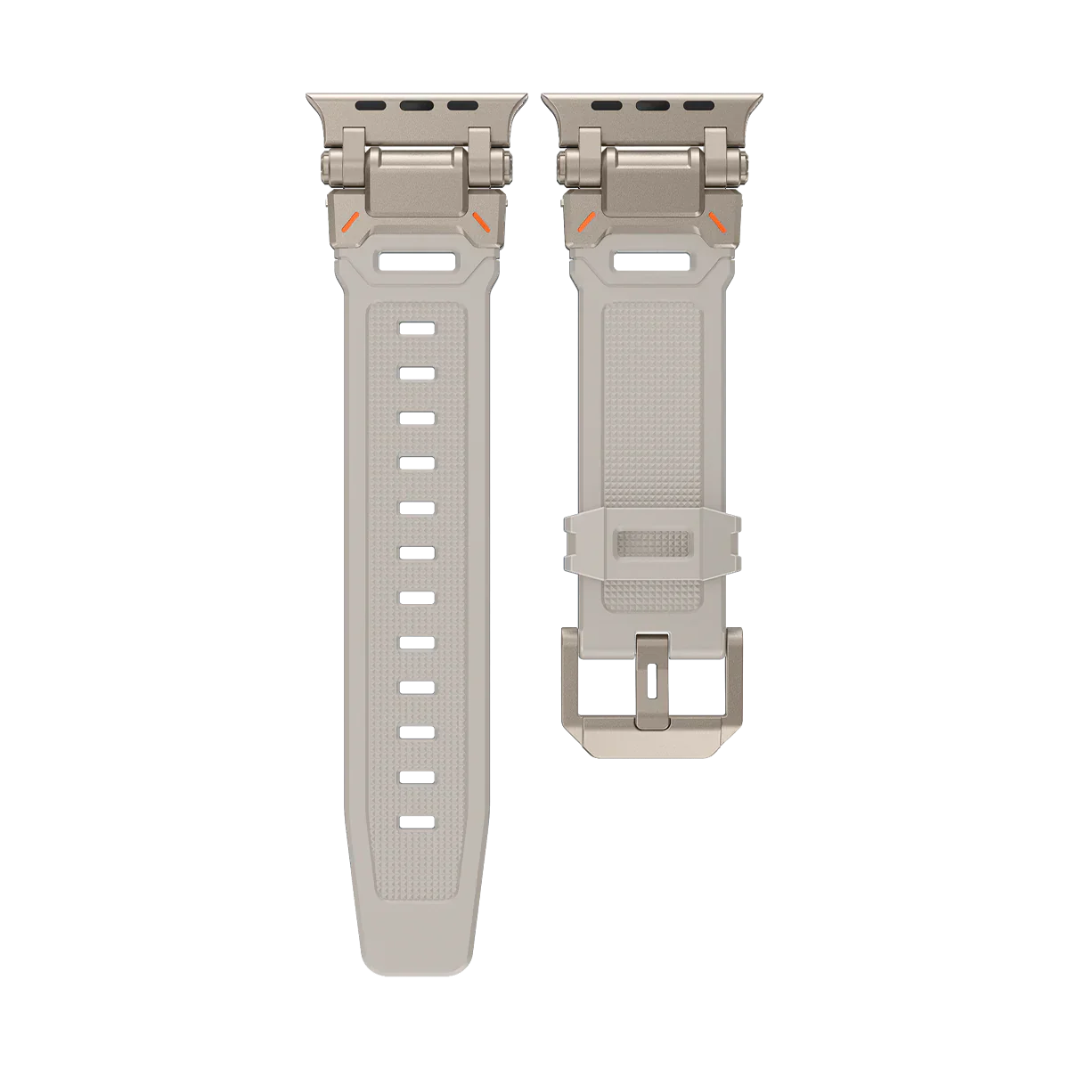 Meron Titanium-Head Silicone Band for Apple Watch | Petprovac