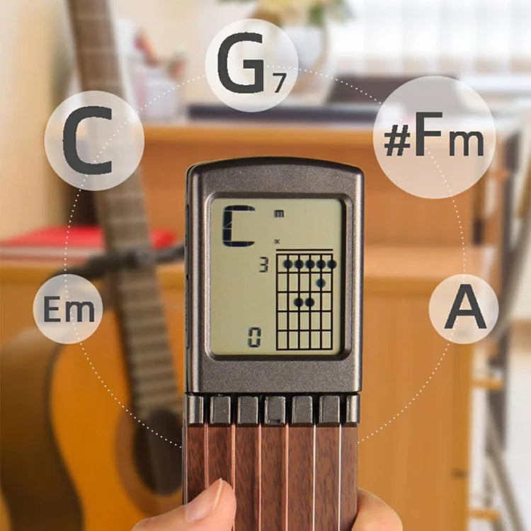 Portable Guitar Chord Practice Tool