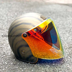 BKS65 Vintage Rider Visor With Anti Fog UV Proof Polycarbonate