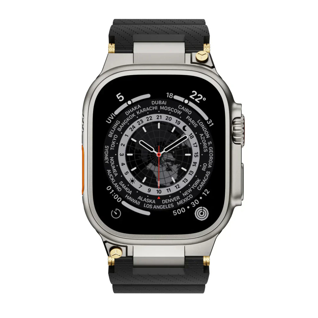 ArloGear Mechanical Style Silicone Band for Apple Watch | Petprovac