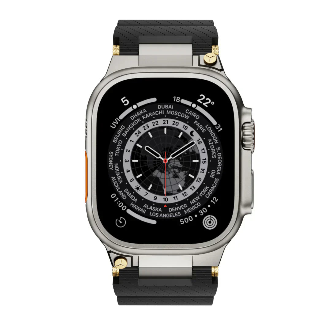 ArloGear Mechanical Style Silicone Band for Apple Watch | Petprovac