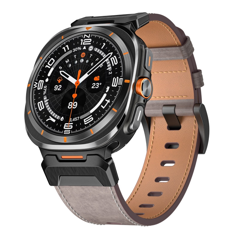 Kirrea Tactical Leather Strap for Samsung Watch 7 Ultra | Petprovac