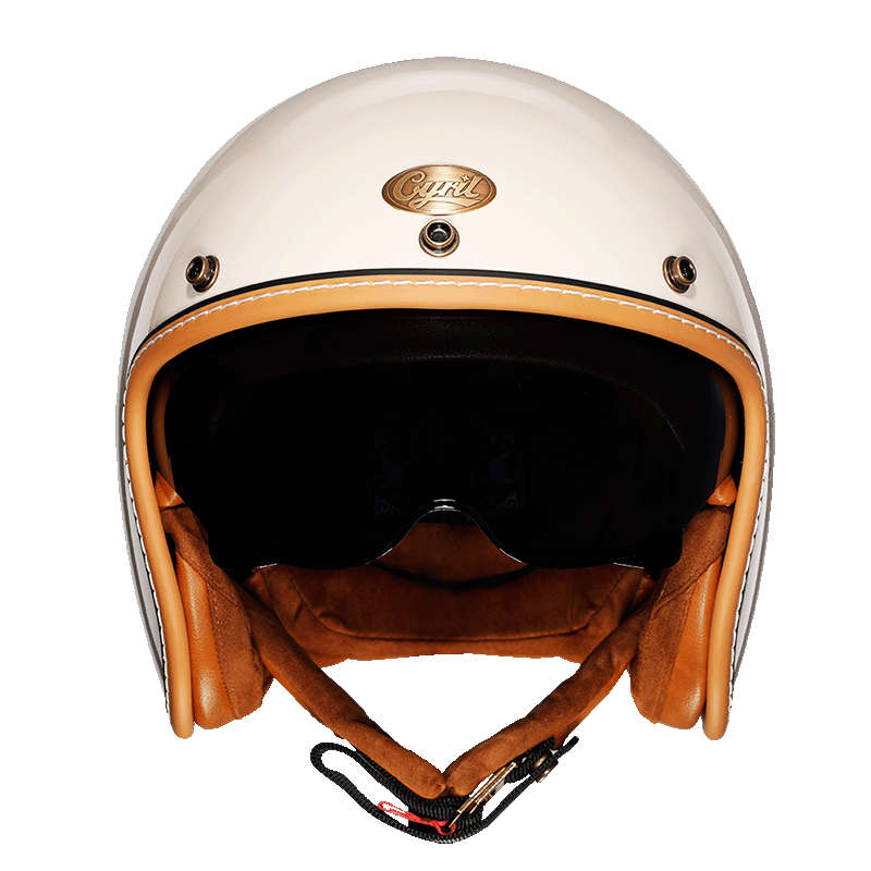 JetLite Retro Open Face Helmet KA2 Featherlight For Riders