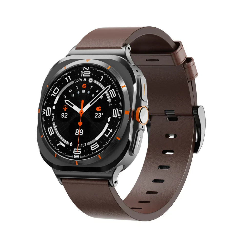 Kožený řemínek Valoren pro Samsung Galaxy Watch Ultra | Petprovac