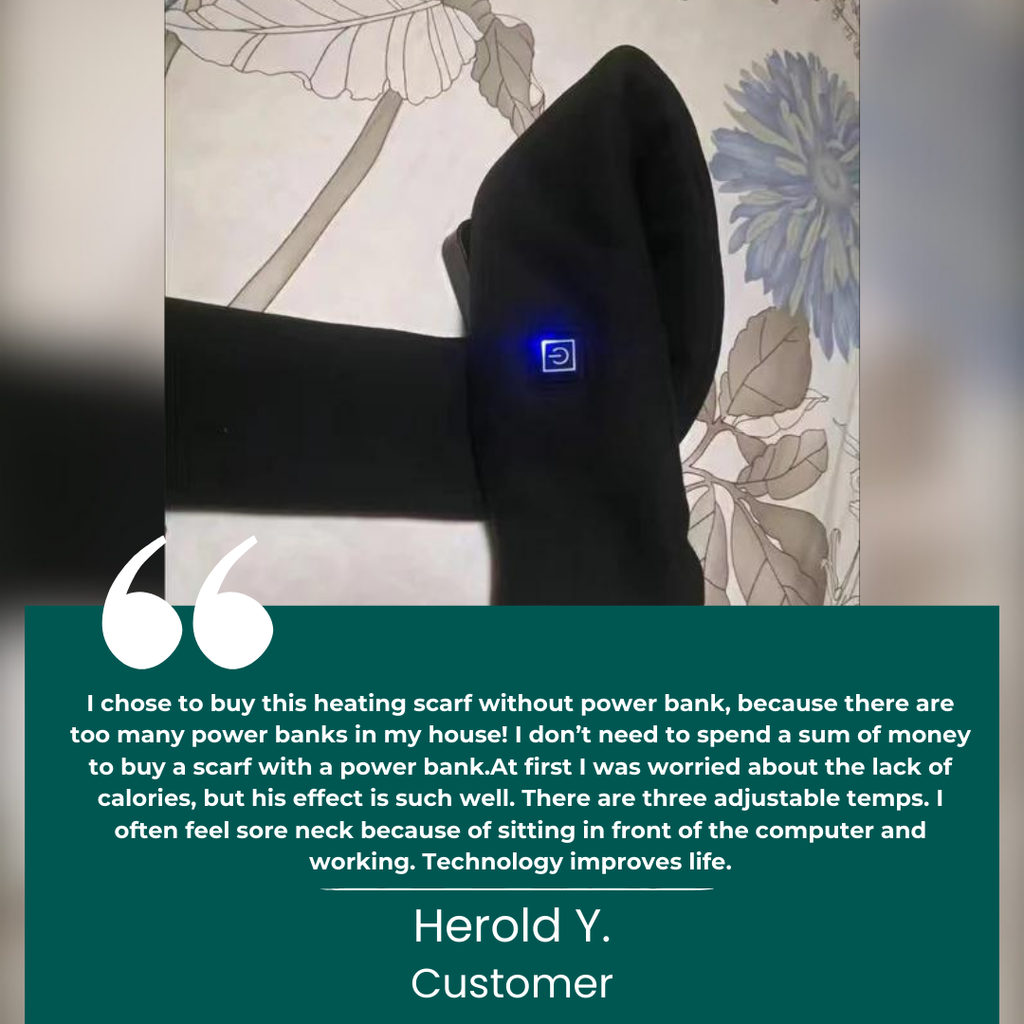 Pemanas Leher ThermaLuxe Untuk Keselesaan Musim Sejuk UK Semasa Bergerak