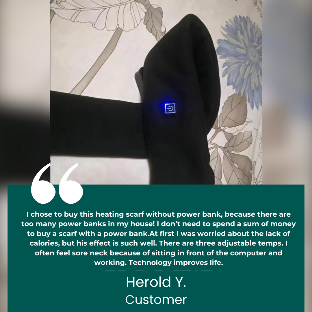 Pemanas Leher ThermaLuxe Untuk Keselesaan Musim Sejuk UK Semasa Bergerak