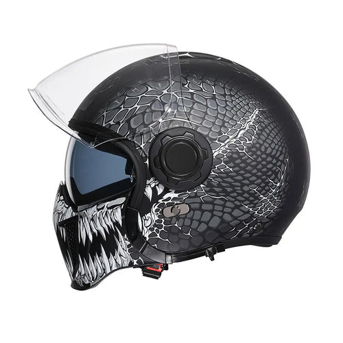 AstraGuard Çift Vizörlü Modüler Kask DOT ECE Sertifikalı
