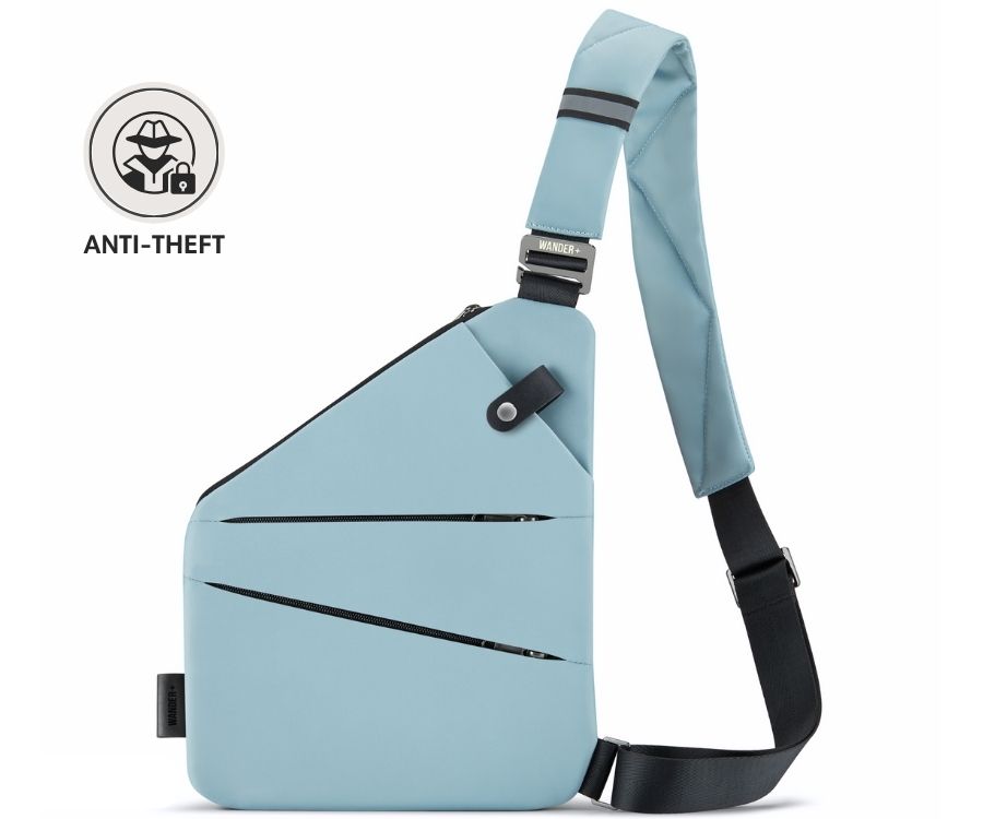 Anti-Theft Travel Bag – Hidden Zippers and Front-Facing Security