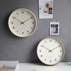 Scandinavian Minimalist Wooden Clock For Modern Interiors