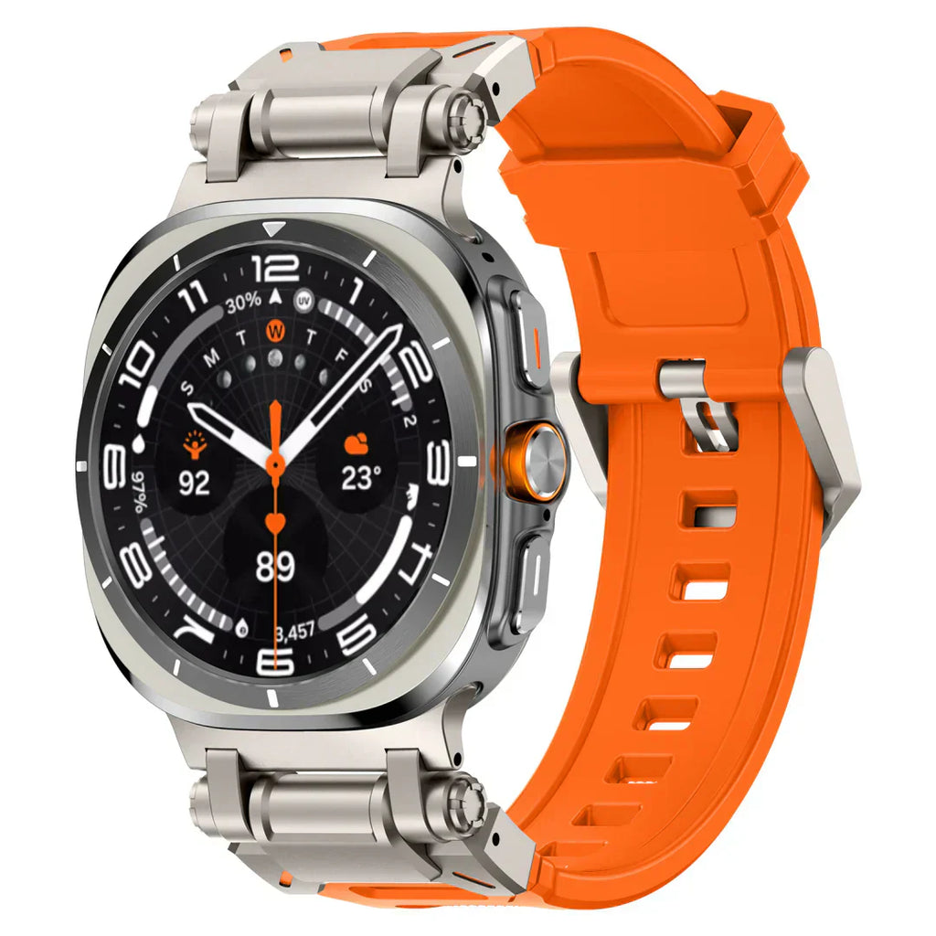 Silicone Watch Band By Explorer For Samsung Galaxy Watch Ultra