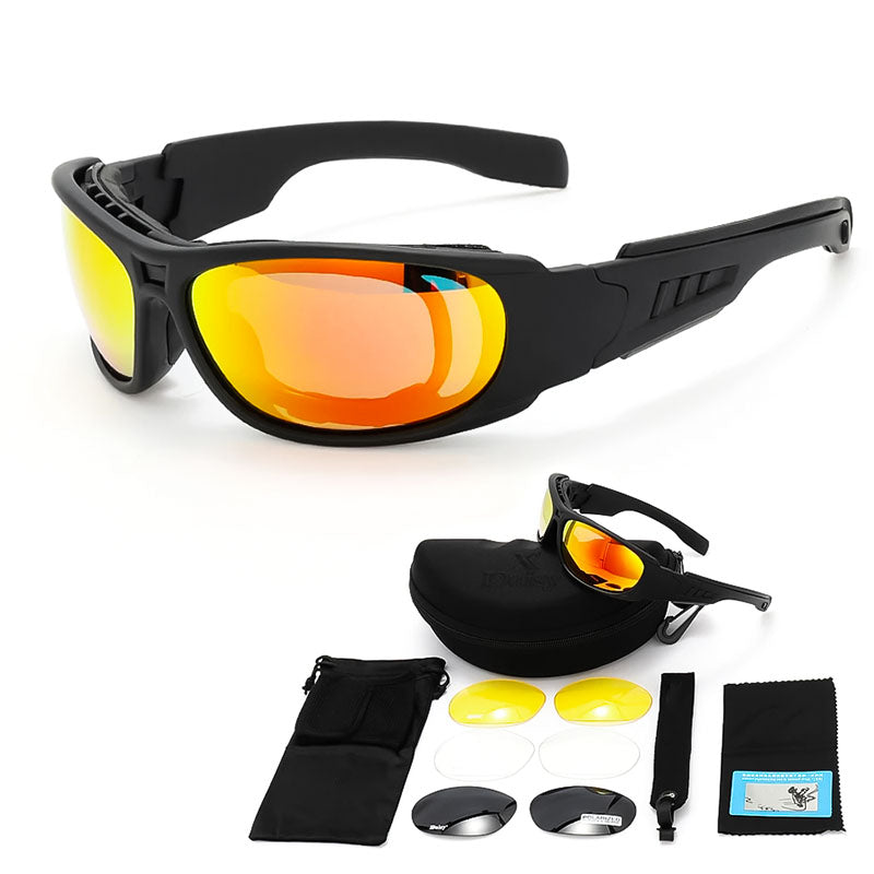 Gafas de sol polarizadas para motocicleta VoltRider con lentes UV400