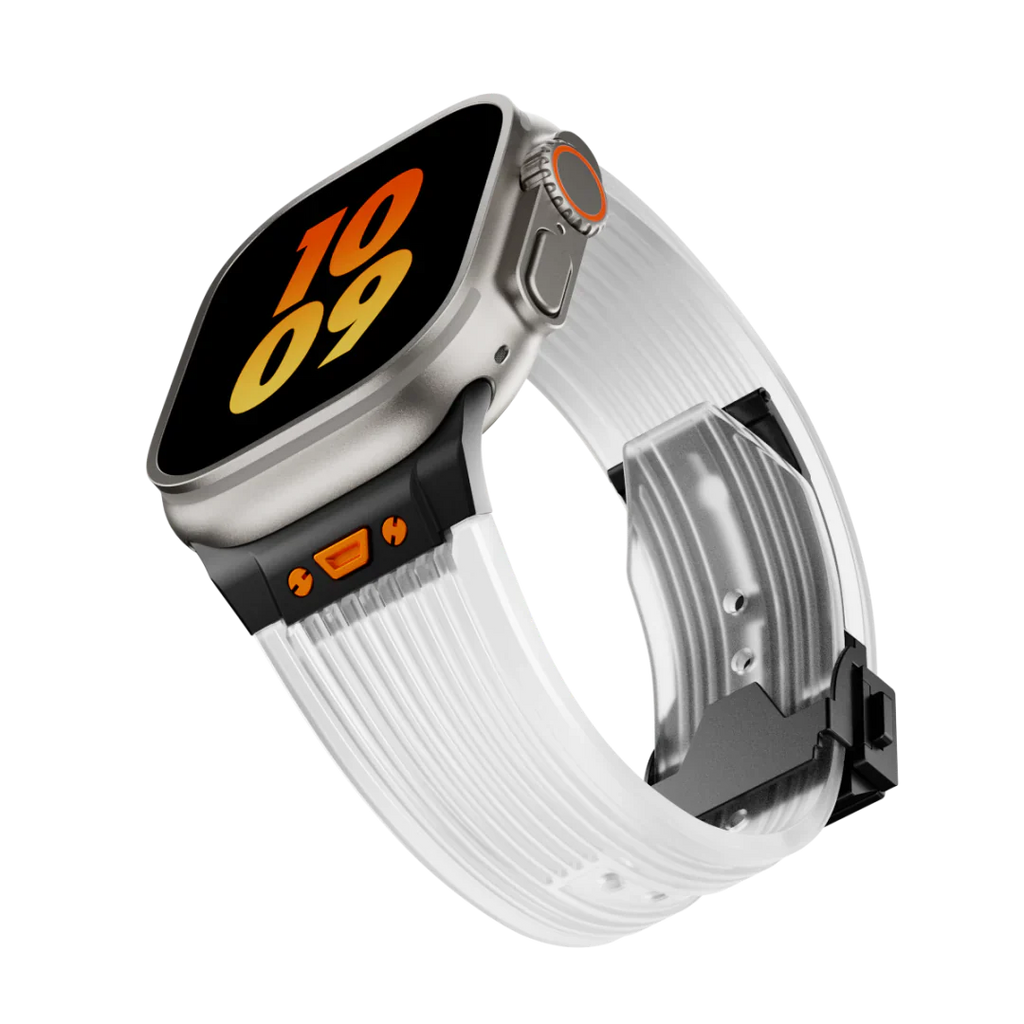 Avenza | Klar silikonearmbånd til Apple Watch | Petprovac